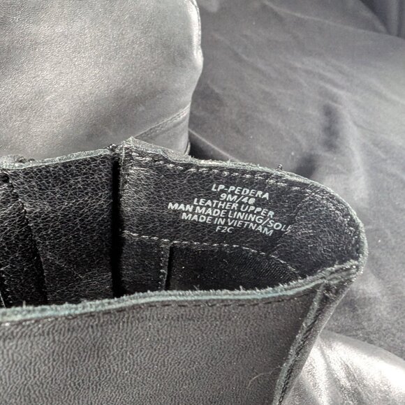 Lucky Brand Woman's Leather Ankle Boots Gray Size 9m Lightly Worn - Picture 3 of 5